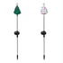 Heartfelt Cheer Solar Christmas Tree Garden Stake