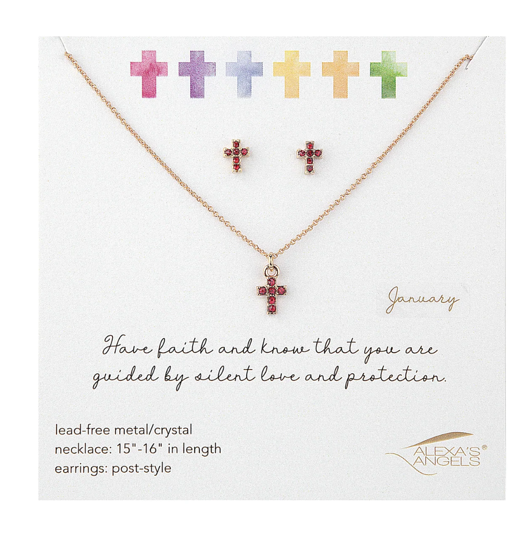 Alexa's Angels Birthstone Jewelry, Assorted Months