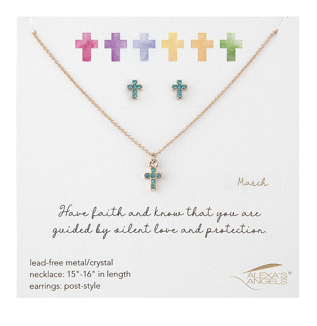 Alexa's Angels Birthstone Jewelry, Assorted Months