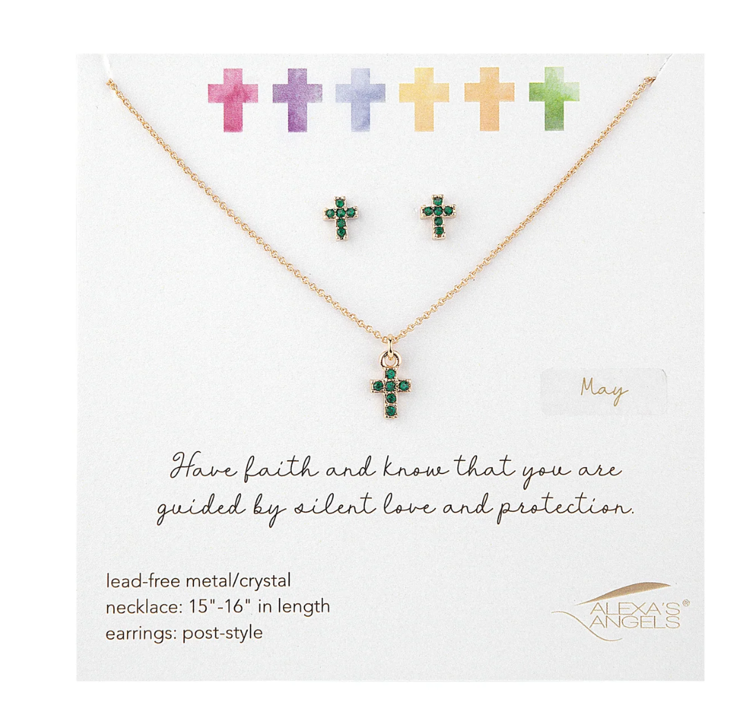 Alexa's Angels Birthstone Jewelry, Assorted Months