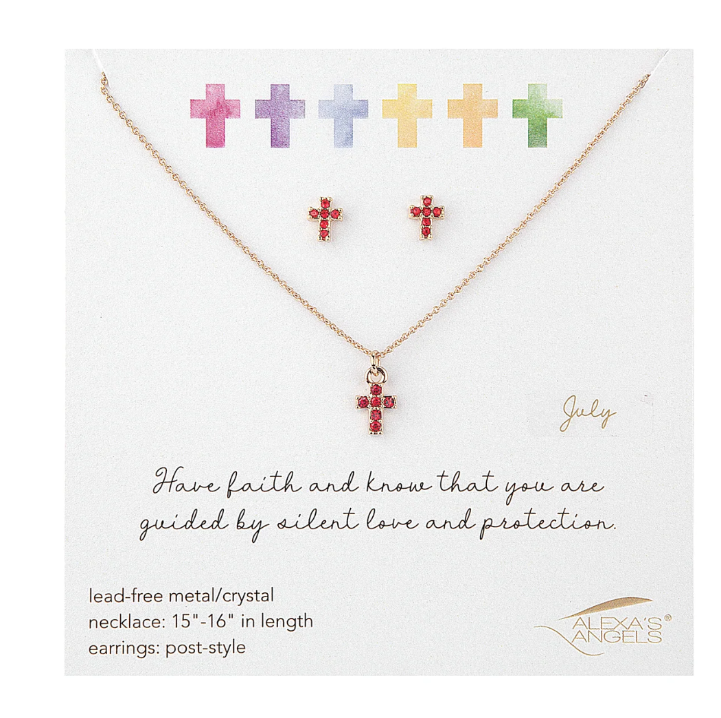 Alexa's Angels Birthstone Jewelry, Assorted Months