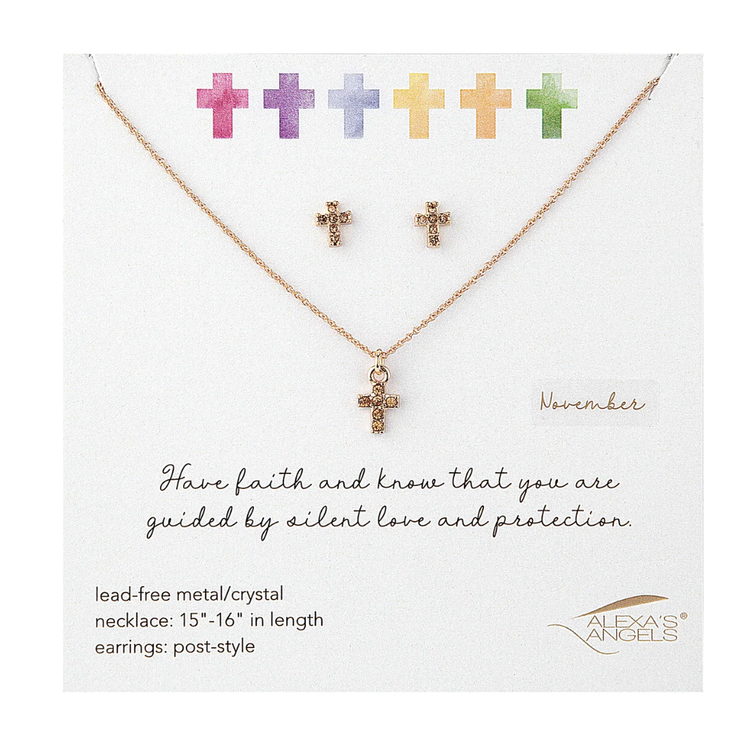 Alexa's Angels Birthstone Jewelry, Assorted Months