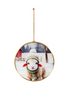 Holly Homestead Glass Farm Animals Ornament