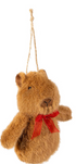 Holly Homestead Fabric Capybara Ornament