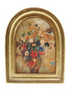 Resin Mini Framed Art Magnet, Gold Finish, 12 Styles