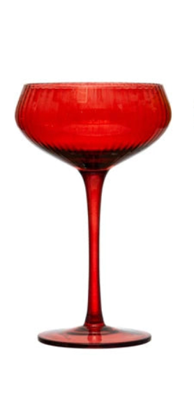 Stemmed Champagne/Coupe Glass, 4 Colors - A. Dodson's