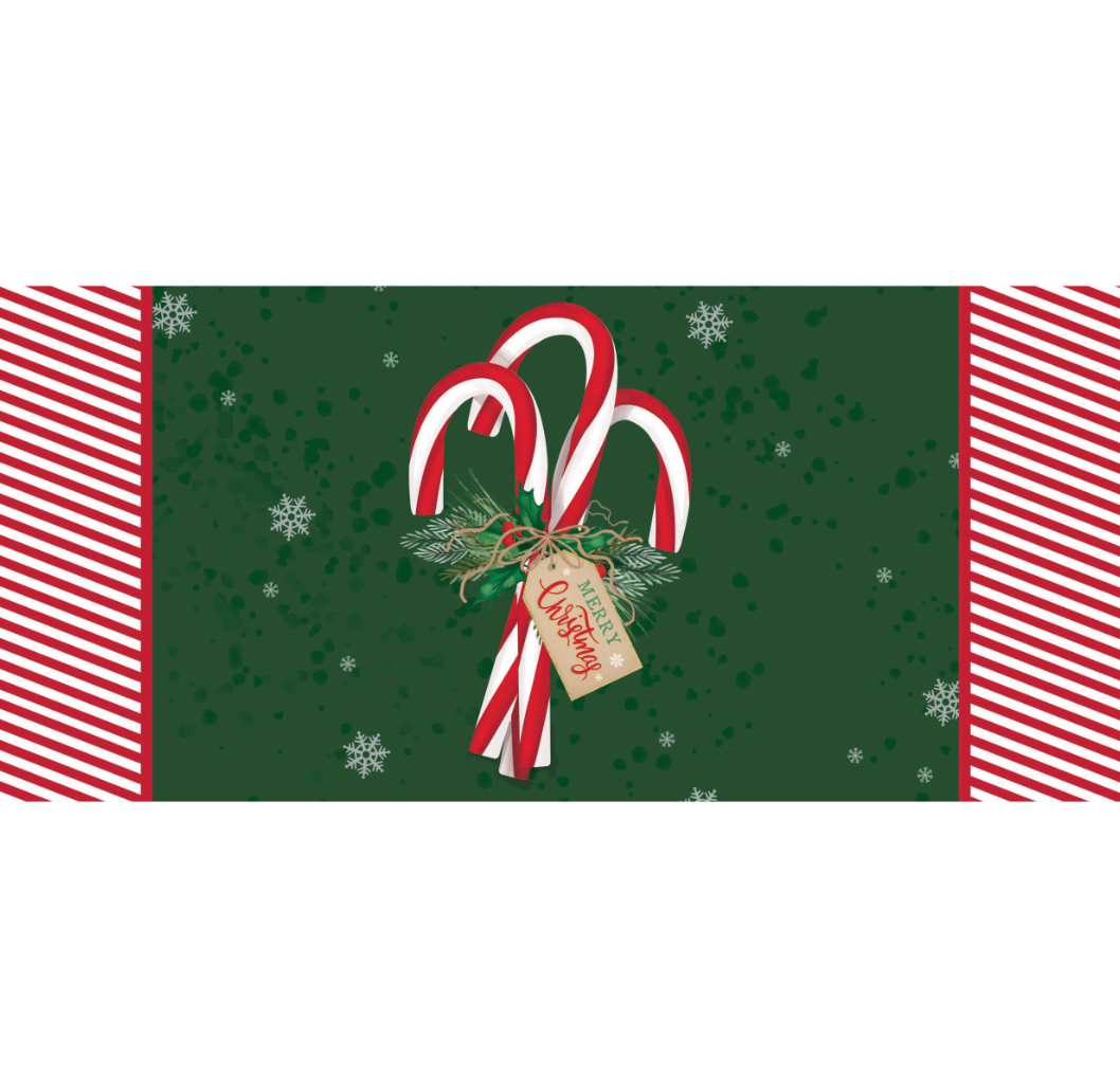 Candy Cane Sassafras Switch Mat - A. Dodson's