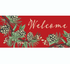 Winter Pine Welcome Sassafras Switch Mat - A. Dodson's