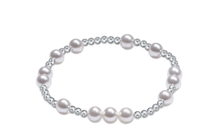 enewton extends - hope unwritten sterling 6mm bead bracelet - pearl by enewton - A. Dodson's