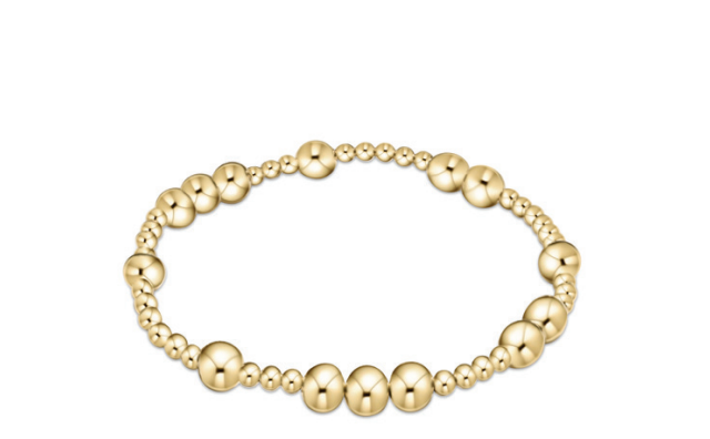 enewton extends hope unwritten 6mm bead bracelet - gold by enewton