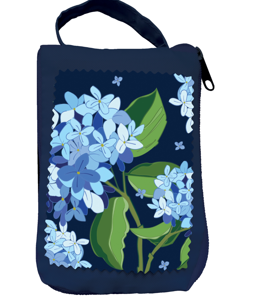 Hydrangea Welcome Compact Tote Bag - A. Dodson's