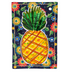 Pineapple and Florals Burlap Garden Flag - A. Dodson's