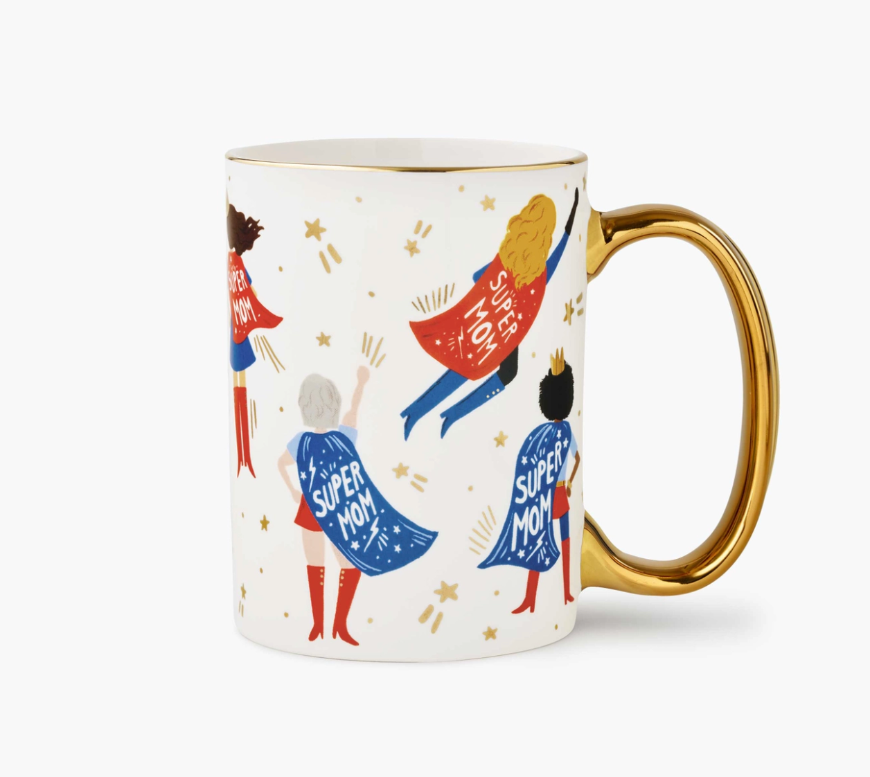 Super Mom Porcelain Mug by Rifle Paper Co - A. Dodson's