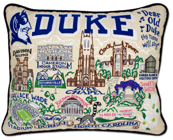 DUKE UNIVERSITY PILLOW BY CATSTUDIO - A. Dodson's