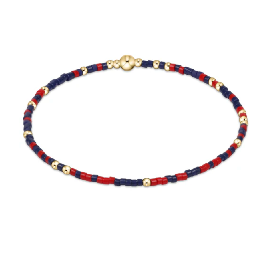 gameday hope unwritten bracelet - matte navy and bright red by enewton - A. Dodson's