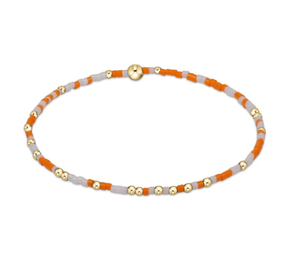 gameday hope unwritten bracelet - orange and white by enewton - A. Dodson's