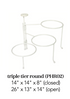 NEW NORA FLEMING TRIPLE TIER ROUND HOLDER