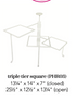 NEW NORA FLEMING TRIPLE TIER SQUARE HOLDER
