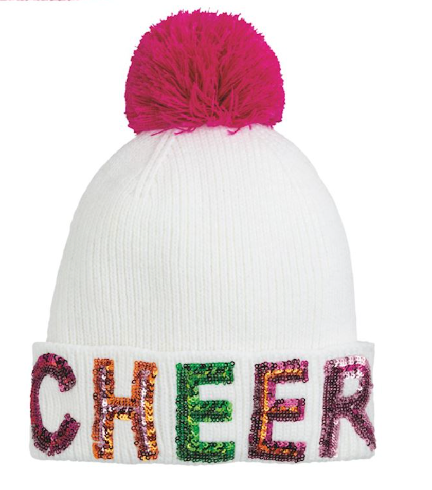 HOLIDAY BEANIE BY MUD PIE