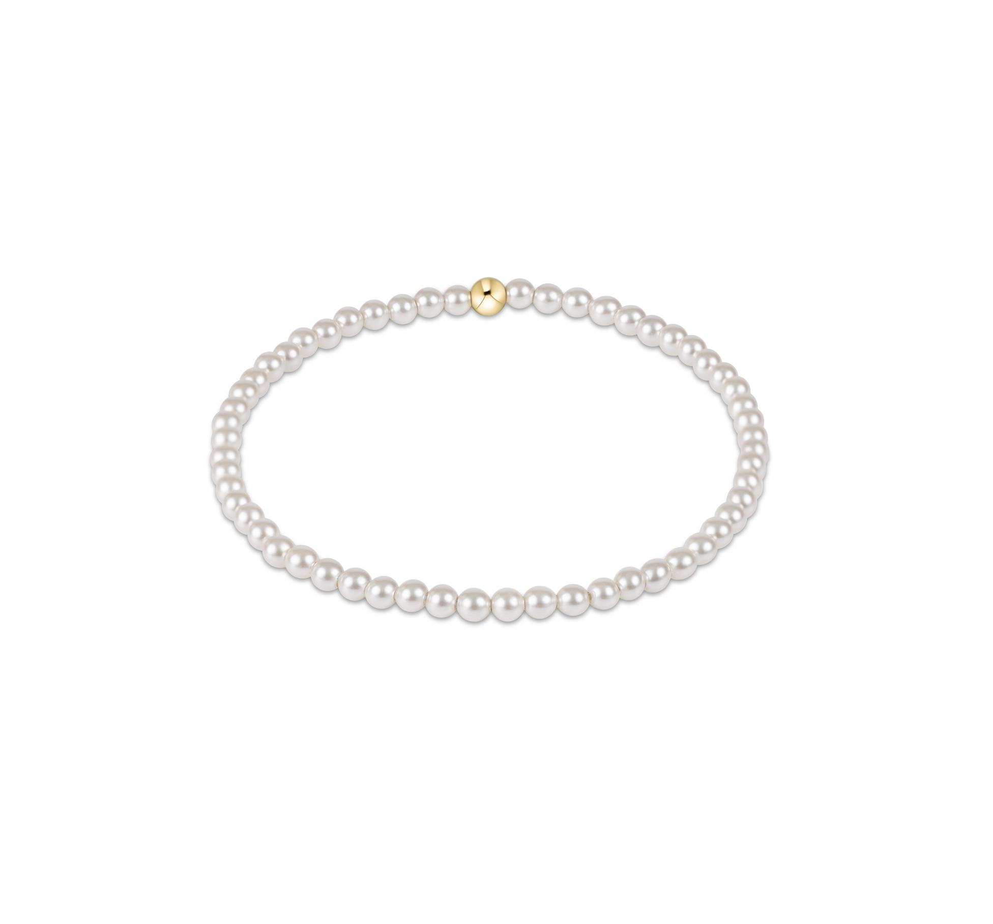 egirl Classic Pearl 3mm Bead Bracelet by enewton