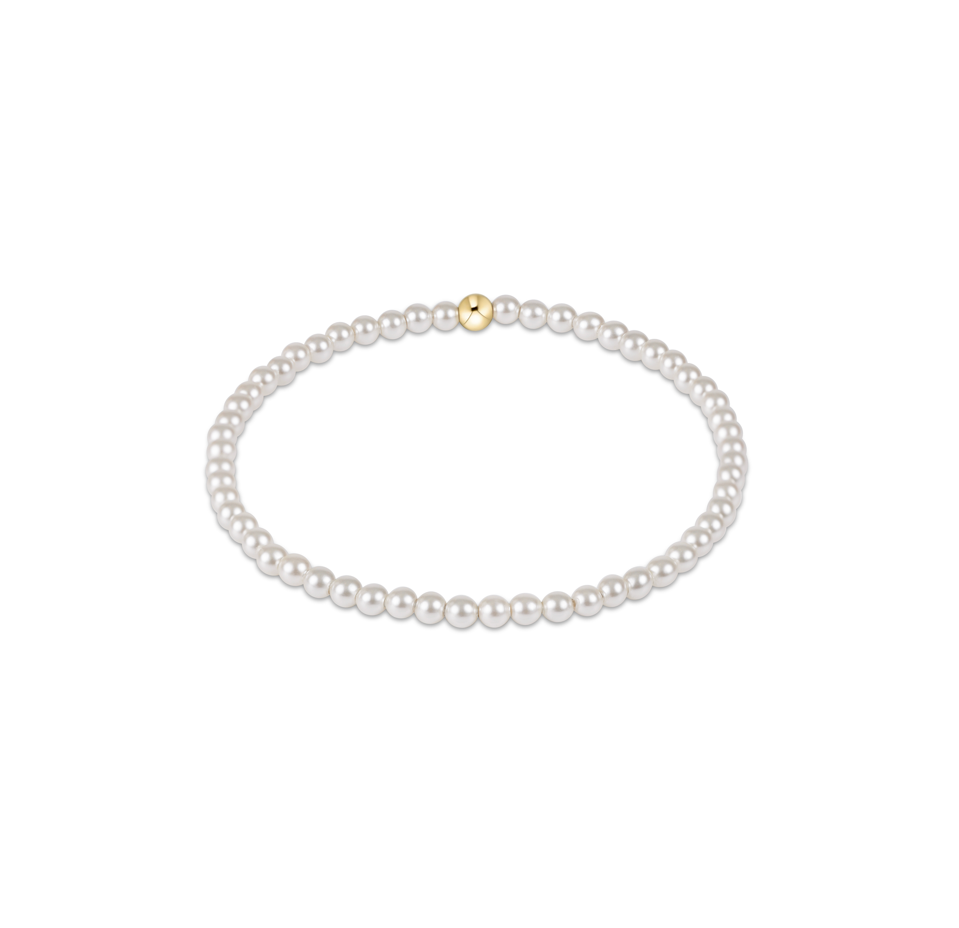 enewton Extends - Classic Pearl 3mm Bead Bracelet by enewton
