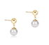 Classic 8mm Ball Drop Stud - Pearl by enewton