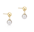 Classic 10mm Ball Drop Stud - Pearl by enewton