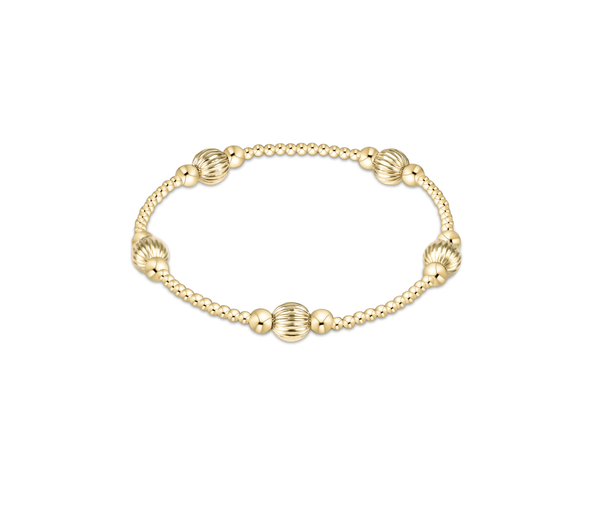 Purpose Dignity 6mm Bead Bracelet - Gold by enewton