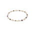 Pearl Sincerity Pattern 4mm Bead Bracelet - Amethyst by enewton