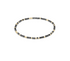 Hope Unwritten Silver Faceted Hematite 2mm Bead Bracelet by enewton