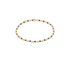 Hope Sincerity Pattern 2mm Bead Bracelet - Chocolate by enewton