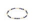 Gemstone Gold Joy Pattern 3mm Bead Bracelet - Lapis by enewton