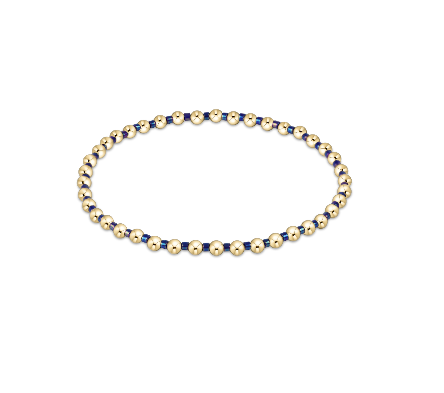 Hope Grateful Bracelet - Blue Metallic by enewton