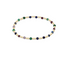 Gemstone Gold Sincerity Pattern 3mm Bead Bracelet - Hot Mess FW25 by enewton