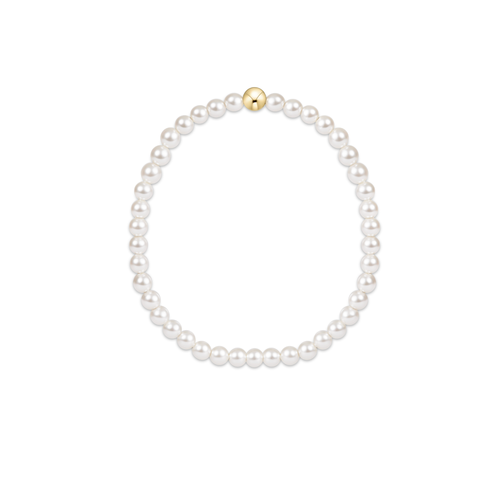 Extends Classic Pearl 4mm Bead Bracelet by enewton