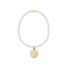 enewton Extends - Classic Pearl 3mm Bead Bracelet - Signature Cross Gold Disc by enewton
