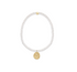 enewton Extends - Classic Pearl 3mm Bead Bracelet - Inspire Love Small Gold Charm by enewton