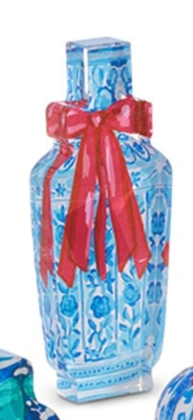 6" Chinoiserie Melody Acrylic Blocks