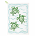 Turtle Sea Printed Towel