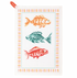 Fish Sea Printed Towel