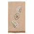 Chambray Beaded Oyster Towel