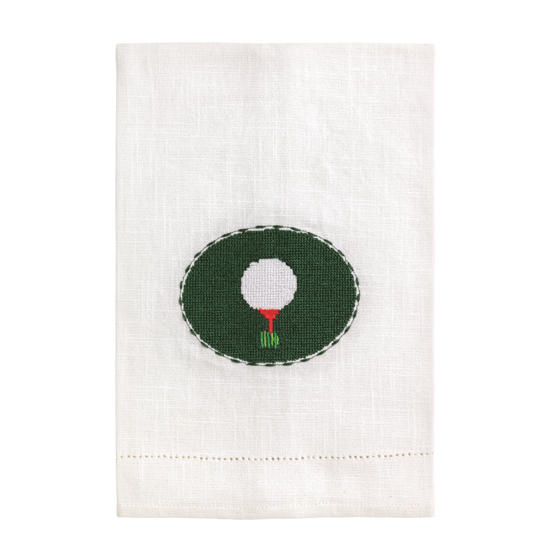 Ball Tee Needlepoint Towel
