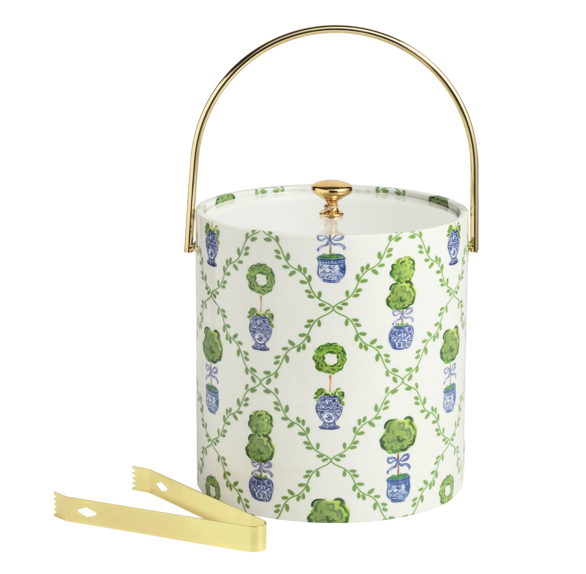 Boxwood Vinyl Ice Bucket