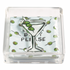 Martini Napkin Holder & Weight Set