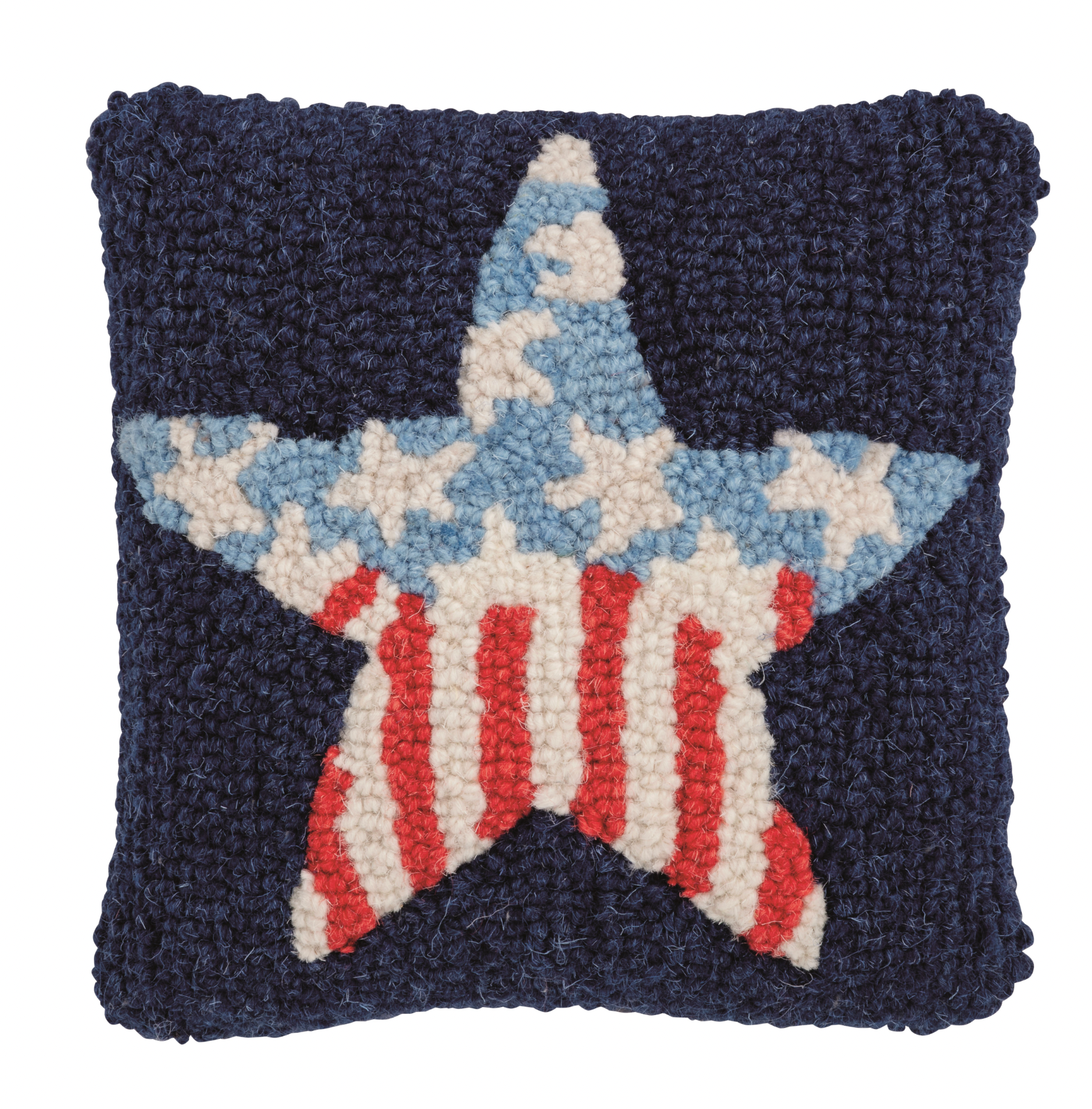 Star Hook Wool Pillow