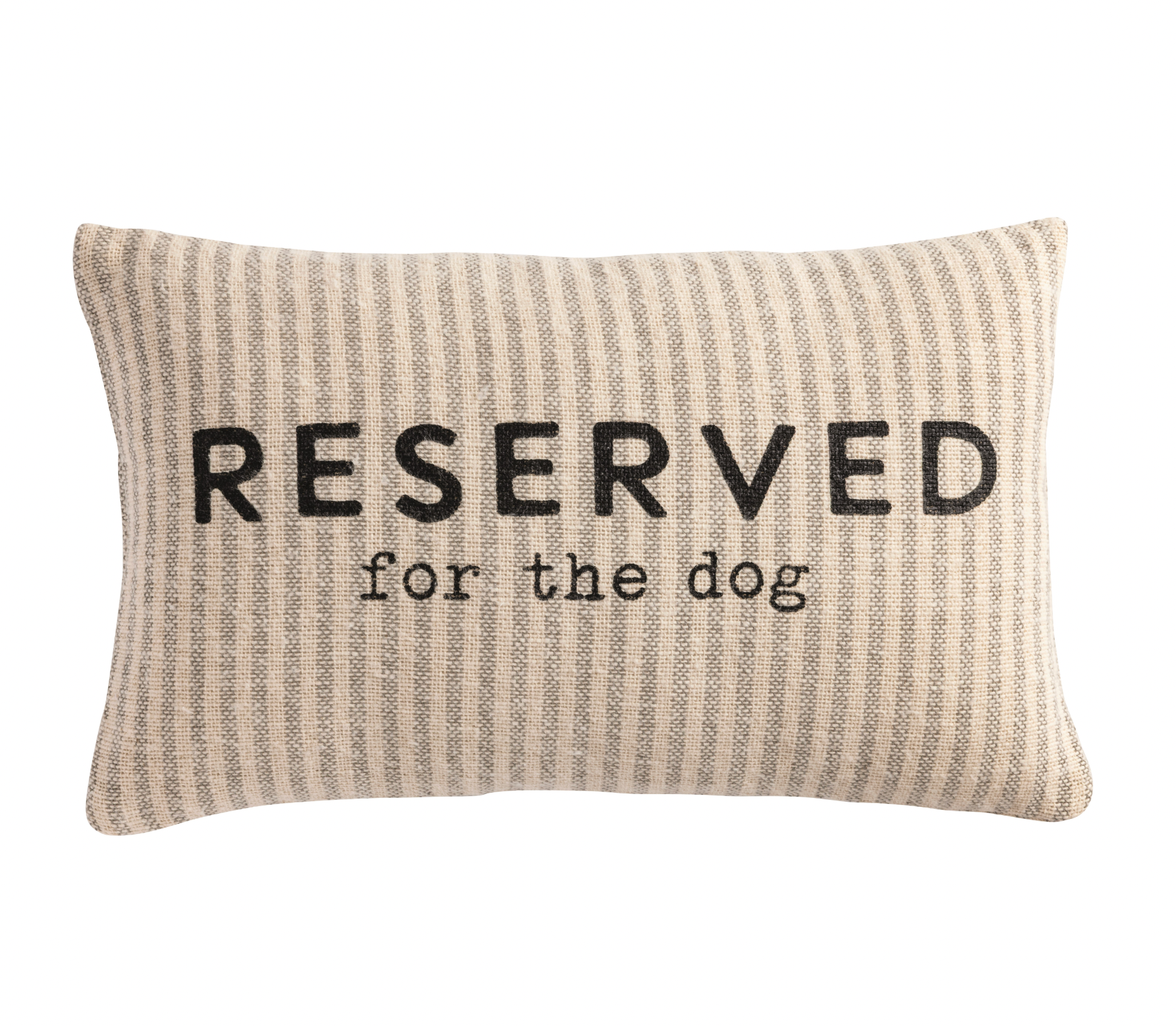 Reserved Pet Striped Pillow