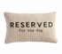 Reserved Pet Striped Pillow