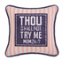 Mom 24-7 Needlepoint Pillow