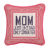 Mom Smarter Needlepoint Pillow