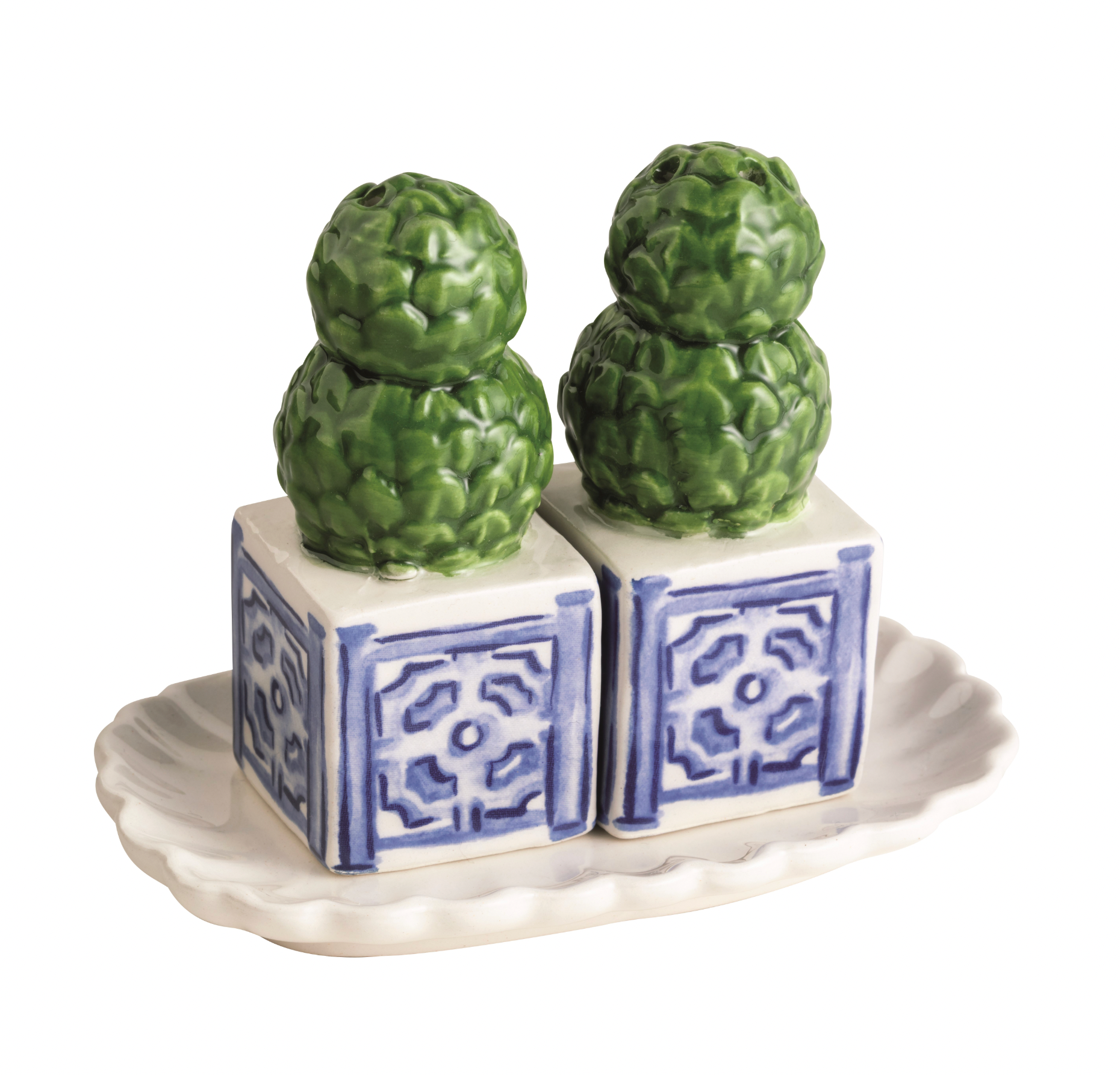 Topiary Salt And Pepper Set